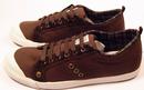 PE Wax Canvas  Cord Mens Nanny State Trainers (Br)